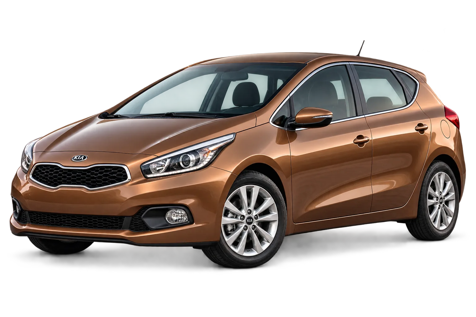 Kia Ceed — студийная иллюстрация