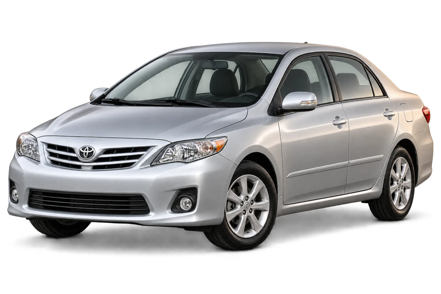 Toyota Corolla — студийная иллюстрация