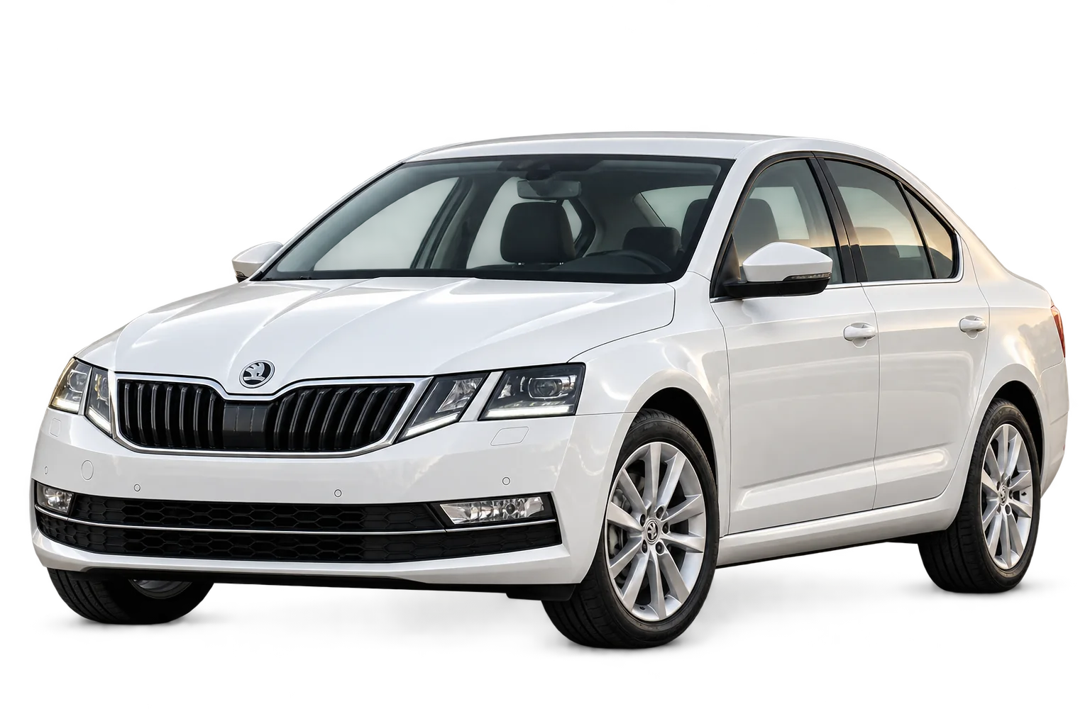 Škoda Octavia — студийная иллюстрация