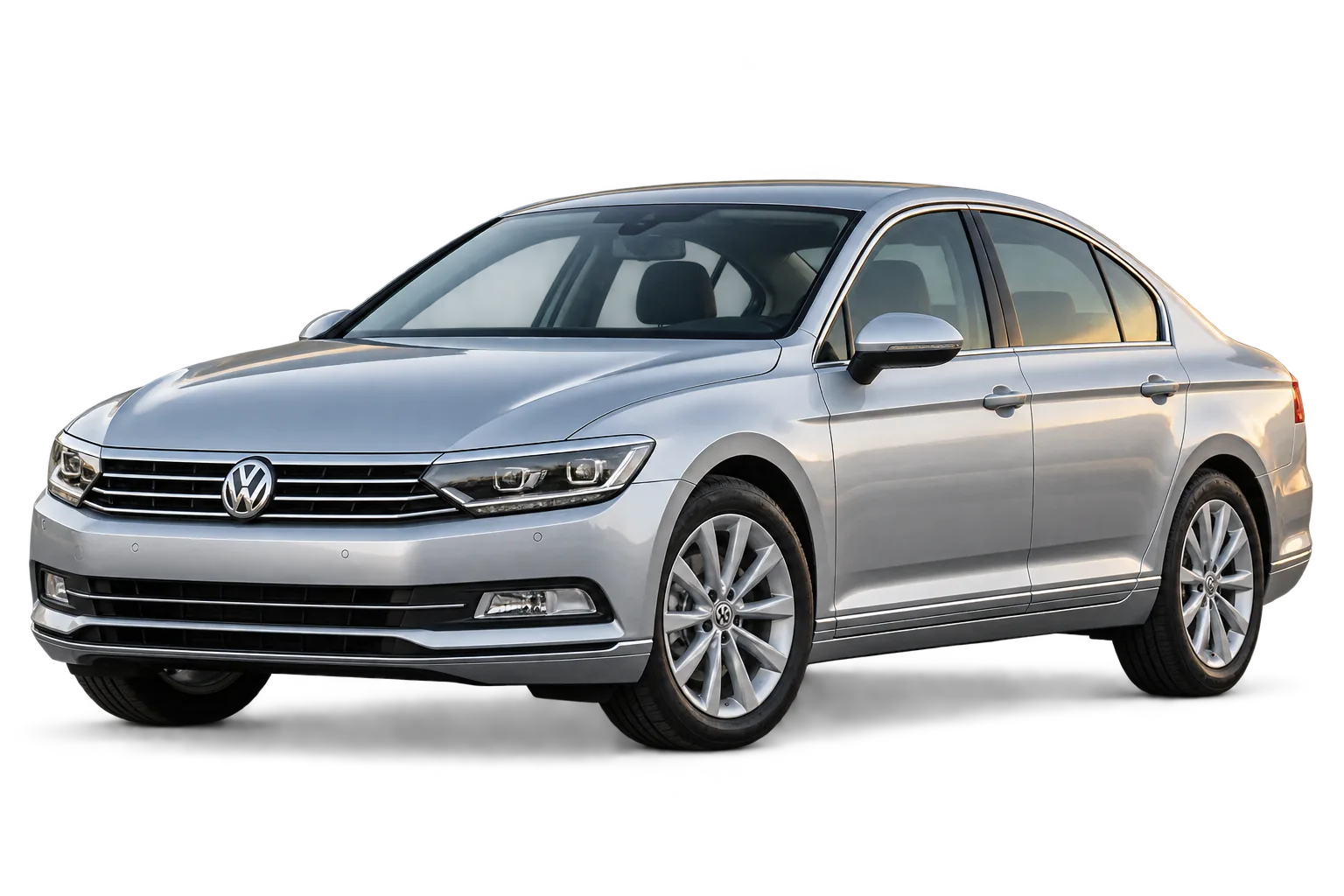Volkswagen Passat — студийная иллюстрация