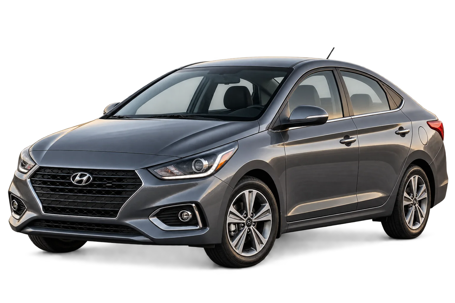 Hyundai Solaris — студийная иллюстрация