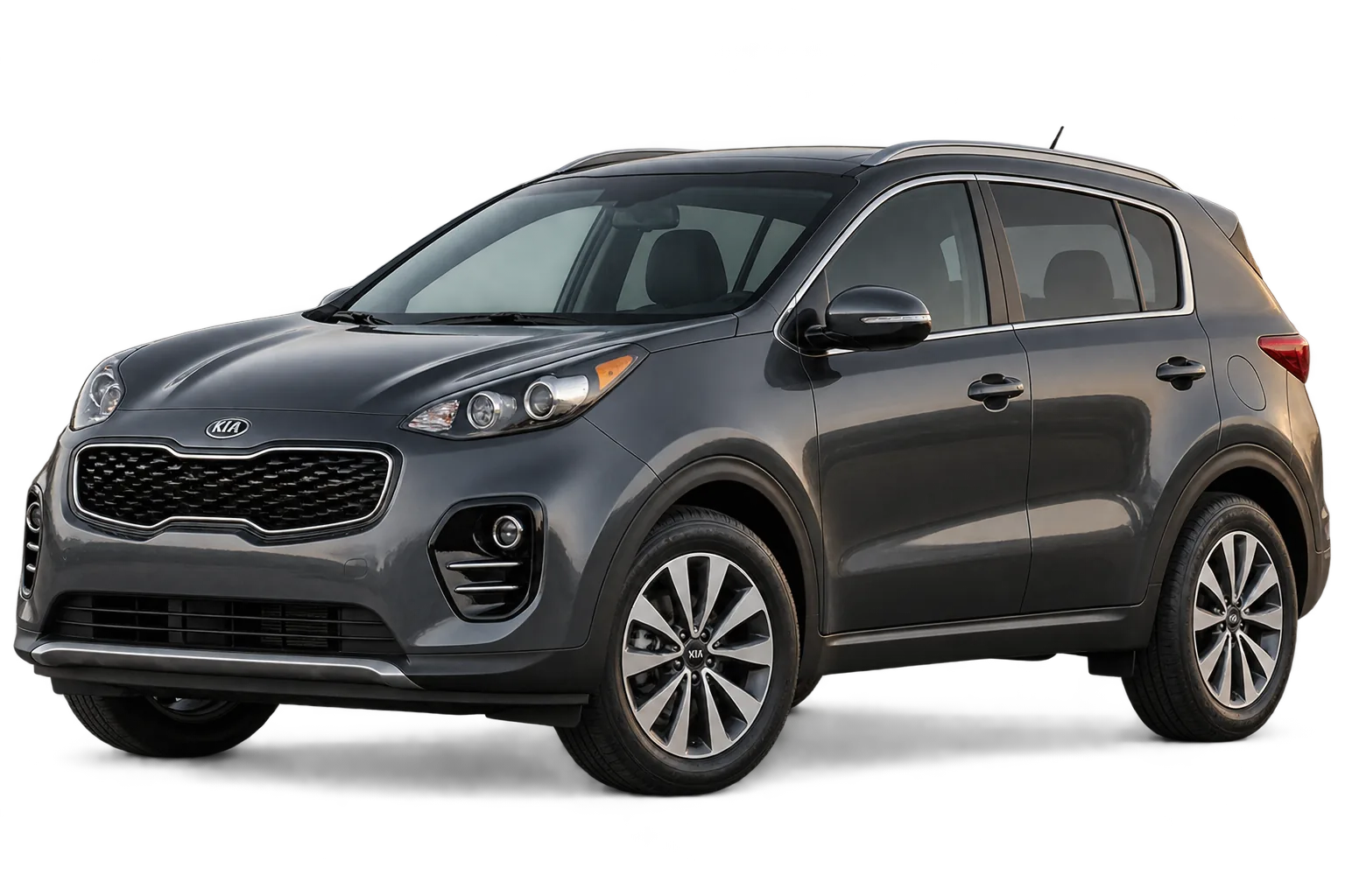 Kia Sportage — студийная иллюстрация