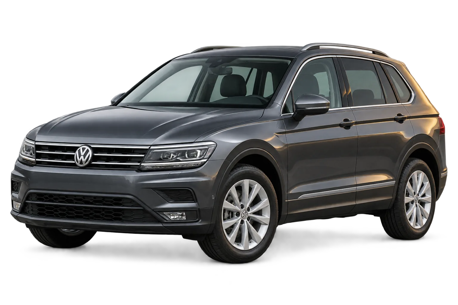 Volkswagen Tiguan — студийная иллюстрация